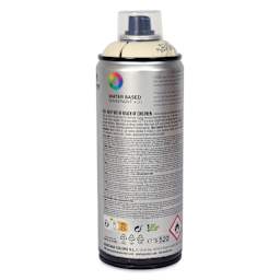 MTN Water Based Spray Paint - Bone White, 400 ml Can back