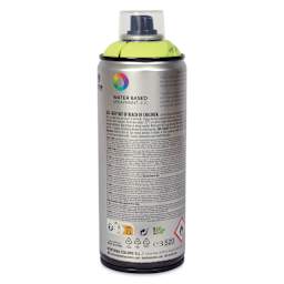 MTN Water Based Spray Paint - Fluorescent Yellow, 400 ml Can back