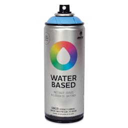 MTN Water Based Spray Paint - Mykonos Blue, 400 ml Can