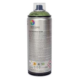 MTN Water Based Spray Paint - Bonsai Green, 400 ml Can back