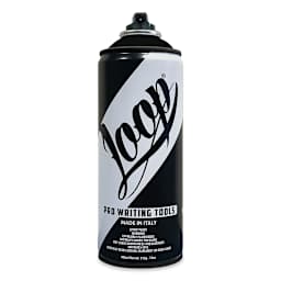 Loop Colors Spray Paint - Black Matte, LP103, 400 ml