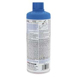 Rust-Oleum Rust-O Artist Acrylic Spray Paint - Comic Blue, 11 oz, back of can