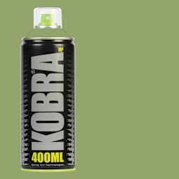 Kobra High Pressure Spray Paint - Donatello, 400 ml, Can with swatch