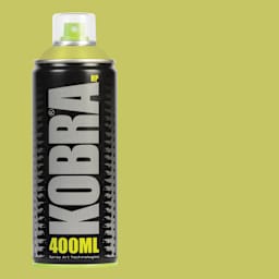 Kobra High Pressure Spray Paint - Rhem, 400 ml, Can with swatch