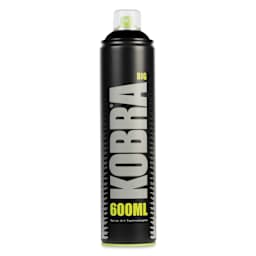 Kobra High Pressure Spray Paint - Black, 600 ml