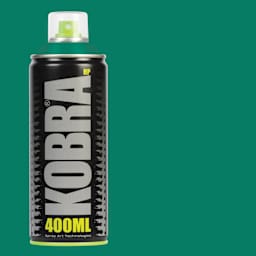 Kobra High Pressure Spray Paint - Niagara, 400 ml, Can with swatch