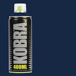 Kobra High Pressure Spray Paint - Blacksea, 400 ml, Can with swatch