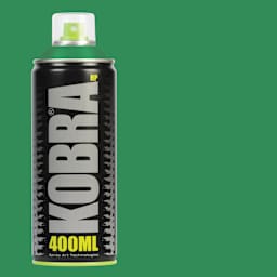 Kobra High Pressure Spray Paint - Springs, 400 ml, Can with swatch