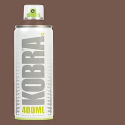 Kobra Low Pressure Spray Paint - Tamarindo, 400 ml, Can with swatch