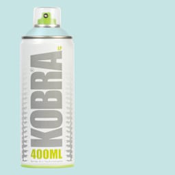 Kobra Low Pressure Spray Paint - Glass, 400 ml, Can with swatch