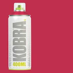 Kobra Low Pressure Spray Paint - Kampari, 400 ml, Can with swatch
