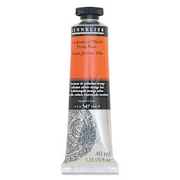 Sennelier Artists' Extra Fine Oil Paint - Cadmium Yellow Orange Hue, 40 ml tube