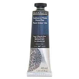 Sennelier Artists' Extra Fine Oil Paint - Alizarin Blue Lake, 40 ml tube