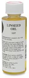 Da Vinci Linseed Oil - Front of 4 oz bottle