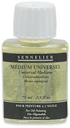Sennelier Universal Medium - Front of 75 ml bottle
