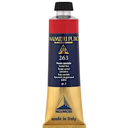 Maimeri Puro Oil Color - Sandal Red, 40 ml tube