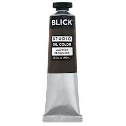 Blick Oil Colors - Vandyke Brown Hue, 40 ml, Tube