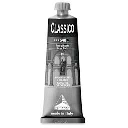 Maimeri Classico Oil Color - Mars Black, 60 ml tube