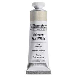 Williamsburg Handmade Oil Paint - Iridescent Pearl White, 37 ml tube