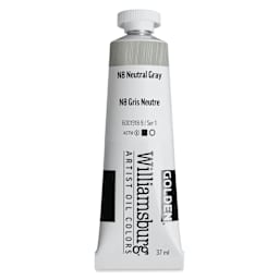 Williamsburg Handmade Oil Paint - Neutral Gray N8, 37 ml tube