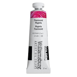 Williamsburg Handmade Oil Paint - Fluorescent Magenta, 37 ml tube