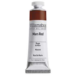 Williamsburg Handmade Oil Paint - Mars Red, 37 ml tube