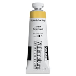 Williamsburg Handmade Oil Paint - Naples Yellow Deep, 37 ml tube