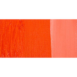 Williamsburg Handmade Oil Paint - Benzimidazolone Orange, swatch