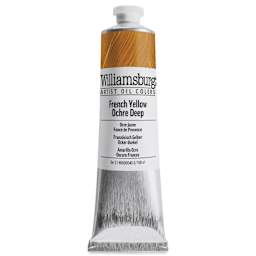 Williamsburg Handmade Oil Paint - French Yellow Ochre Deep, 150 ml tube