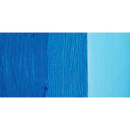 Williamsburg Handmade Oil Paint - Fluorescent Blue, swatch