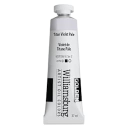 Williamsburg Handmade Oil Paint - Titan Violet Pale, 37 ml tube