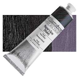 Williamsburg Handmade Oil Paint - Payne's Grey Violet, 150 ml tube and swatch