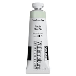 Williamsburg Handmade Oil Paint - Titan Green Pale, 37 ml tube