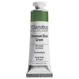 Williamsburg Handmade Oil Paint - Chromium Oxide, 37 ml tube