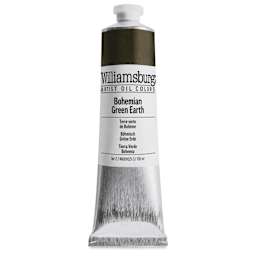 Williamsburg Handmade Oil Paint - Bohemian Green Earth, 150 ml tube