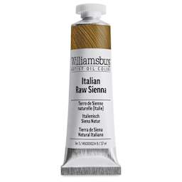 Williamsburg Handmade Oil Paint - Italian Raw Sienna, 37 ml tube