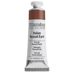 Williamsburg Handmade Oil Paint - Italian Pozzuoli Earth, 37 ml tube