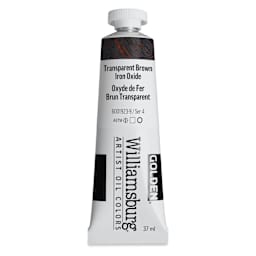 Williamsburg Oil - Transparent Brown Iron Oxide, 37 ml tube