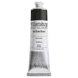Williamsburg Handmade Oil Paint - Van Dyke Brown, 150 ml tube