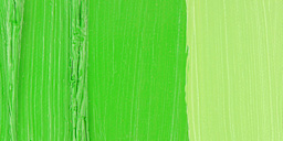 Williamsburg Handmade Oil Paint - Permanent Green Light swatch
