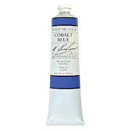 M. Graham Artists' Oil Color - Cobalt Blue, 5 oz tube