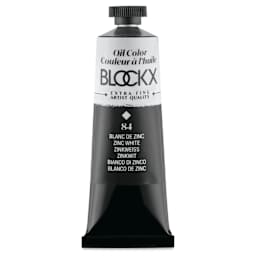 Blockx Artist Oil Color - Zinc White, 35 ml tube