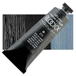 Blockx Artist Oil Color - Payne's Gray, 35 ml tube and swatch