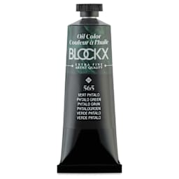 Blockx Artist Oil Color - Phthalo Green, 35 ml tube
