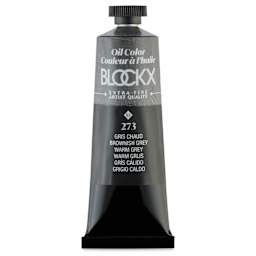 Blockx Artist Oil Color - Brownish Gray, 35 ml tube