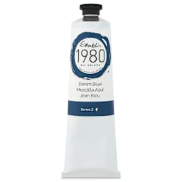 Gamblin 1980 Oils - Denim Blue, 150 ml tube