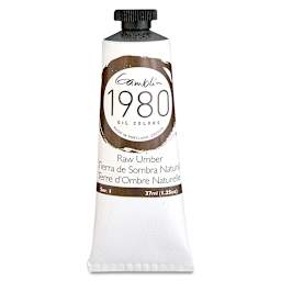 Gamblin 1980 Oils - Raw Umber, 37 ml tube