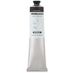 Blick Artists' Oil Color - Mars Black, 200 ml tube