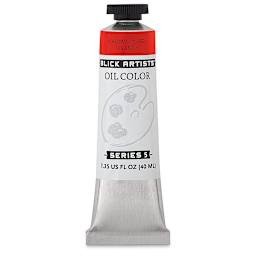 Blick Artists' Oil Color - Cadmium Red Orange, 40 ml tube