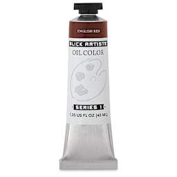 Blick Artists' Oil Color - English Red, 40 ml tube